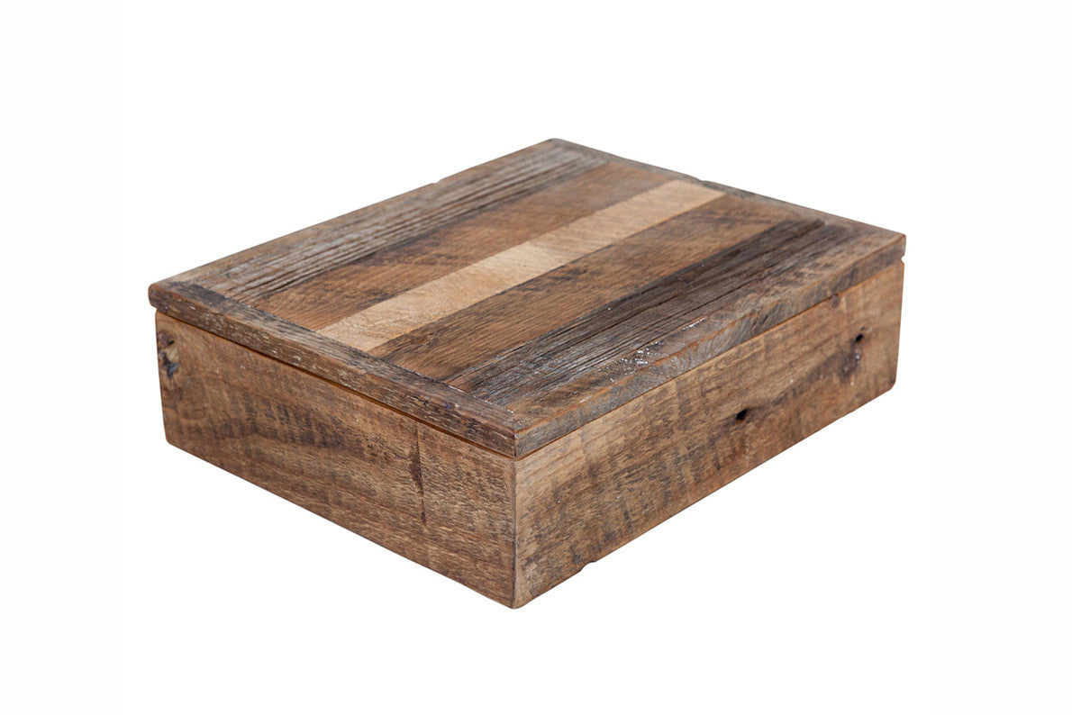 Reclaimed Barn Wood Boxes