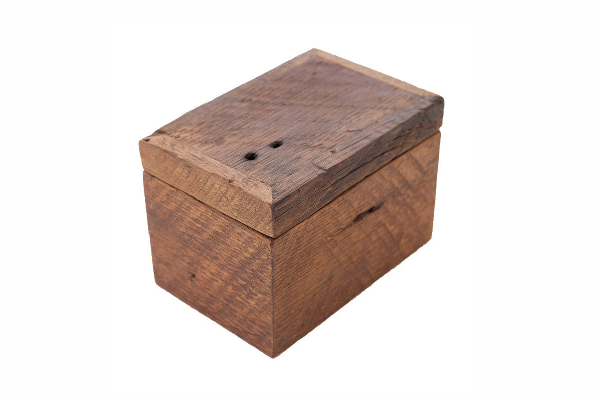 Hinged Barn Wood Letter Box