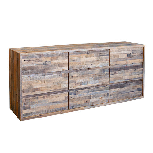 Rustic Modern Reclaimed Wood Dresser